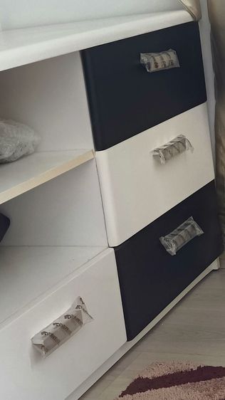 ตู้วางโทรทัศน์ใหม่มาก ขนาด สูง ซม  ยาว 2 เมตร รูปที่ 6