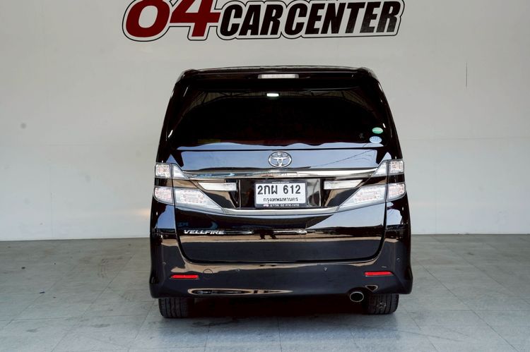 Toyota Vellfire 2013 2.4 V Utility-car เบนซิน ไม่ติดแก๊ส เกียร์อัตโนมัติ ดำ รูปที่ 3