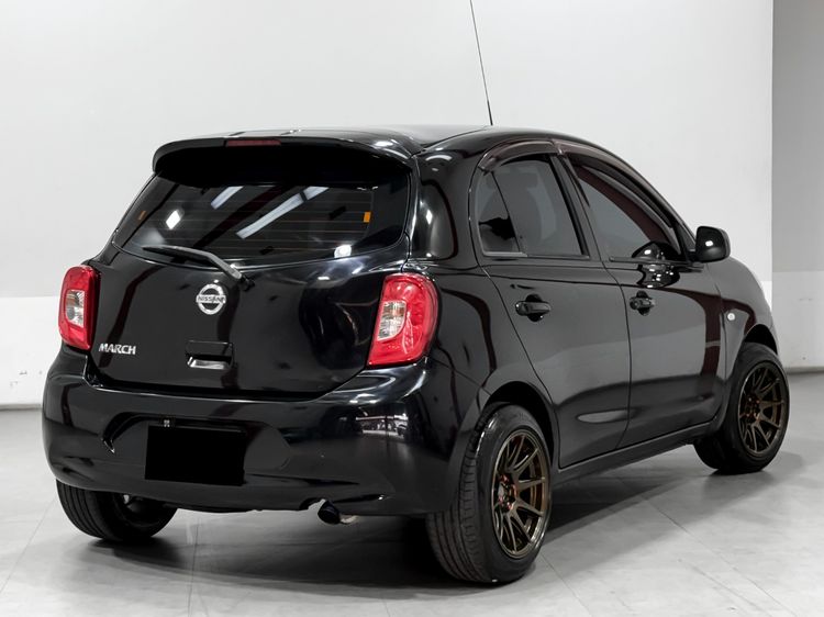 Nissan March 2018 1.2 E Sedan เบนซิน เกียร์อัตโนมัติ ดำ รูปที่ 4