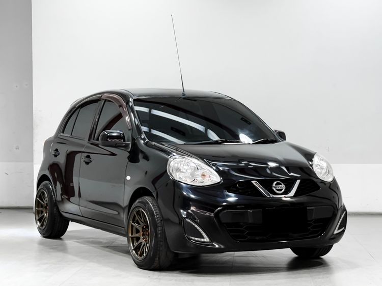 Nissan March 2018 1.2 E Sedan เบนซิน เกียร์อัตโนมัติ ดำ รูปที่ 3
