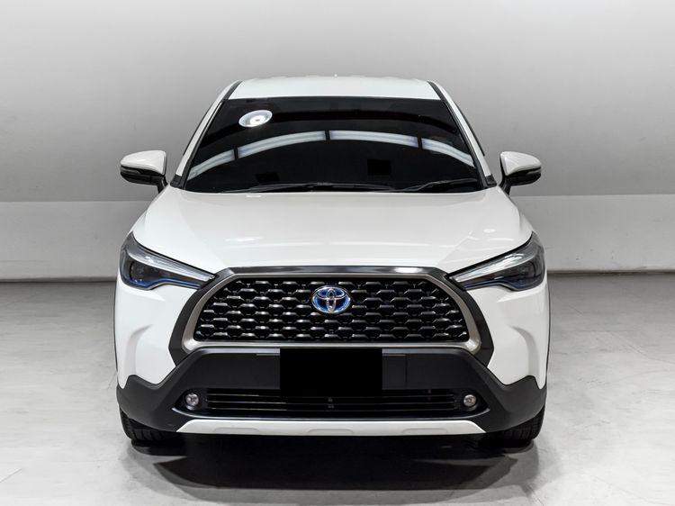 Toyota Corolla Cross 2023 1.8 Hybrid Premium Utility-car ไฮบริด เกียร์อัตโนมัติ ขาว รูปที่ 2