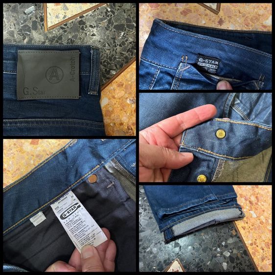 🔰G-STAR RAW👖 เอว34-35 รูปที่ 7