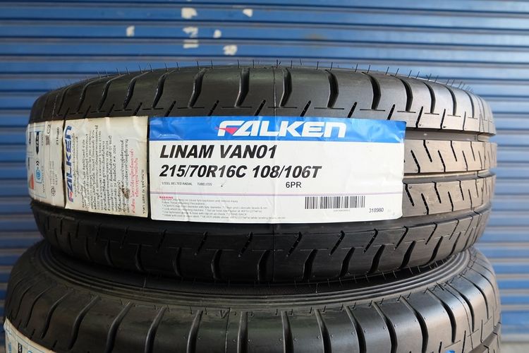 🐳 ยางใหม่ Falken รุ่น Linam VAN01 ขนาด 215 70R16 ปี24 รูปที่ 2
