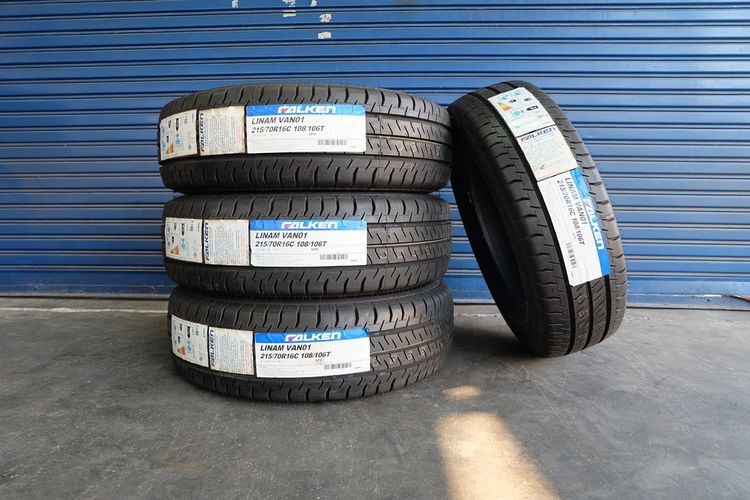 🐳 ยางใหม่ Falken รุ่น Linam VAN01 ขนาด 215 70R16 ปี24