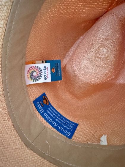 หมวกสานปานามาปีกกว้าง รูปที่ 12