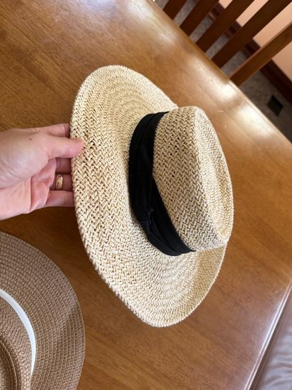 หมวกสานปานามาปีกกว้าง รูปที่ 6