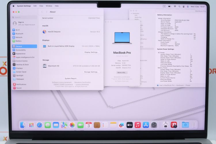 MacBook Pro 14" M3 8.512GB - ID25120030 รูปที่ 4