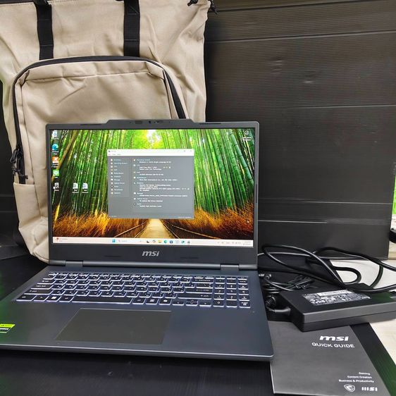 MSI VenturePro 16 AI A1VEG-014THUltra 7 155H RTX 4050  RAM 16GB  SSD 1TB จอ 16"ประกันถึง27-07-27 รูปที่ 3