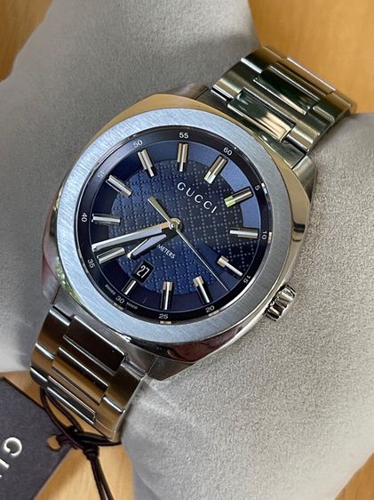 GUCCI GG2570 41 mm Blue Dial Quartz Men’s Watch Swiss Watch YA142314 รูปที่ 6