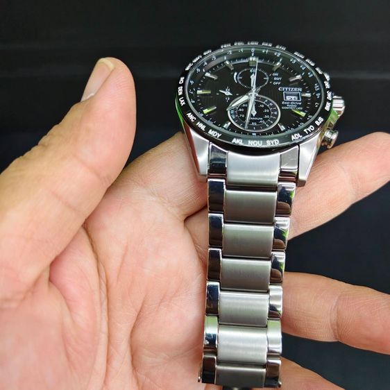 Citizen Eco-Drive Radio Controlled สายสแตนเลส ฟังก์ชันเต็ม สภาพสวย รูปที่ 9
