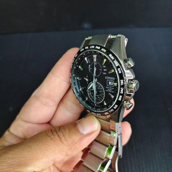 Citizen Eco-Drive Radio Controlled สายสแตนเลส ฟังก์ชันเต็ม สภาพสวย รูปที่ 13