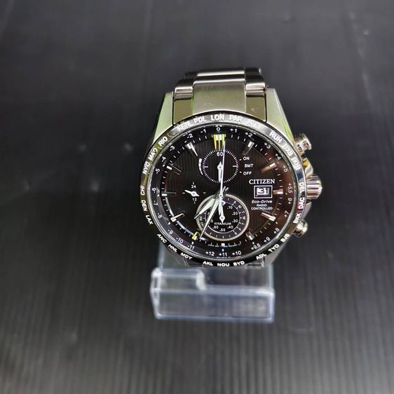 Citizen Eco-Drive Radio Controlled สายสแตนเลส ฟังก์ชันเต็ม สภาพสวย รูปที่ 5