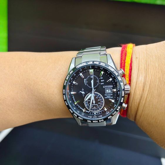 Citizen Eco-Drive Radio Controlled สายสแตนเลส ฟังก์ชันเต็ม สภาพสวย รูปที่ 7