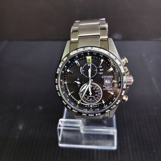 Citizen Eco-Drive Radio Controlled สายสแตนเลส ฟังก์ชันเต็ม สภาพสวย