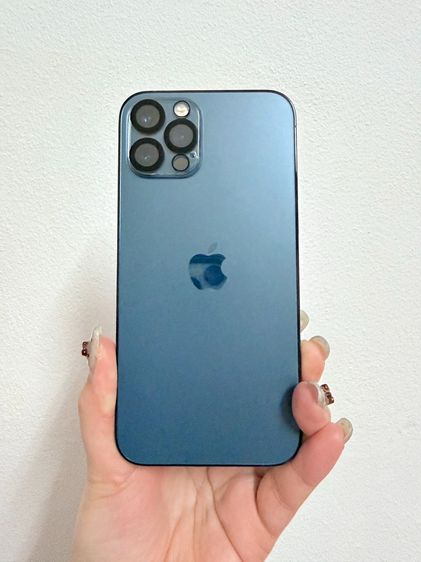 Iphone 12 Pro 128gb สี pacific blue สภาพสวยพร้อมใช้งาน อุปกรณ์ครบกล่อง รูปที่ 2