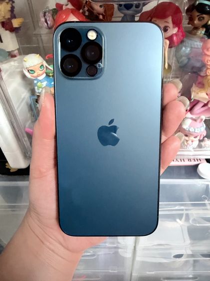 Iphone 12 Pro 128gb สี pacific blue สภาพสวยพร้อมใช้งาน อุปกรณ์ครบกล่อง รูปที่ 3