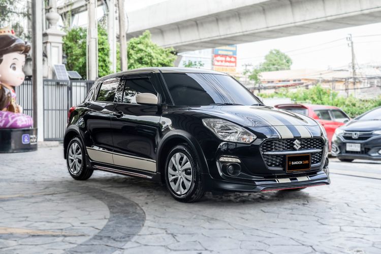 Suzuki Swift 2024 1.2 GL Sedan เบนซิน เกียร์อัตโนมัติ ดำ รูปที่ 4