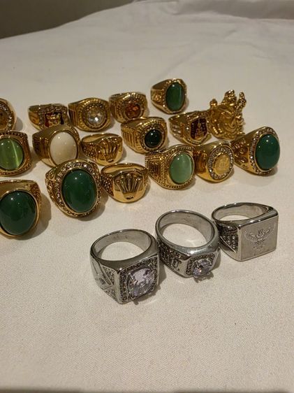 ชุดแหวน ของเก่าเก็บ เหมาๆ ทั้งหมด 20 วง สวยหายาก เก่าเก็บ ของที่บ้าน ขาย ยก ทั้งหมด ตามสภาพ พร้อมส่งครับสวย น่าสะสม เดิมๆ เบอร์ 9 ครับ รูปที่ 5