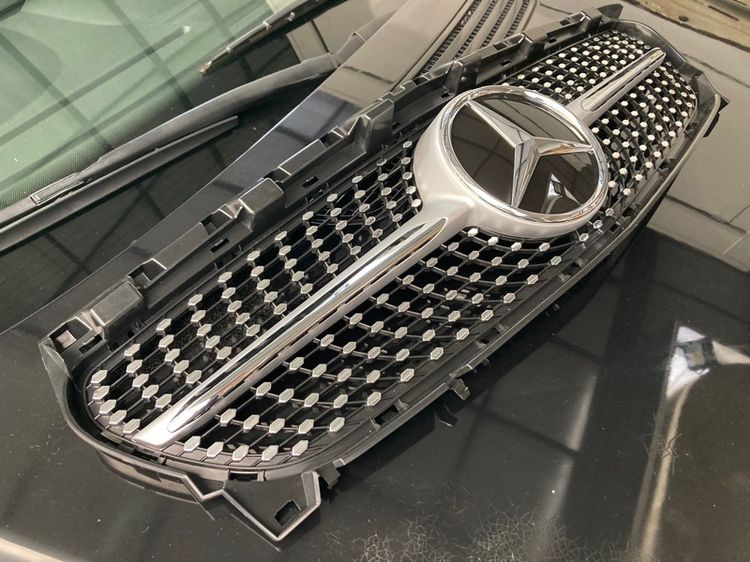 กระจังหน้า Benz W117 Daimond AMG รุ่นดาวกระจก แบบนูน ใส่ CLA200 , CLA250 , CLA45  รูปที่ 2