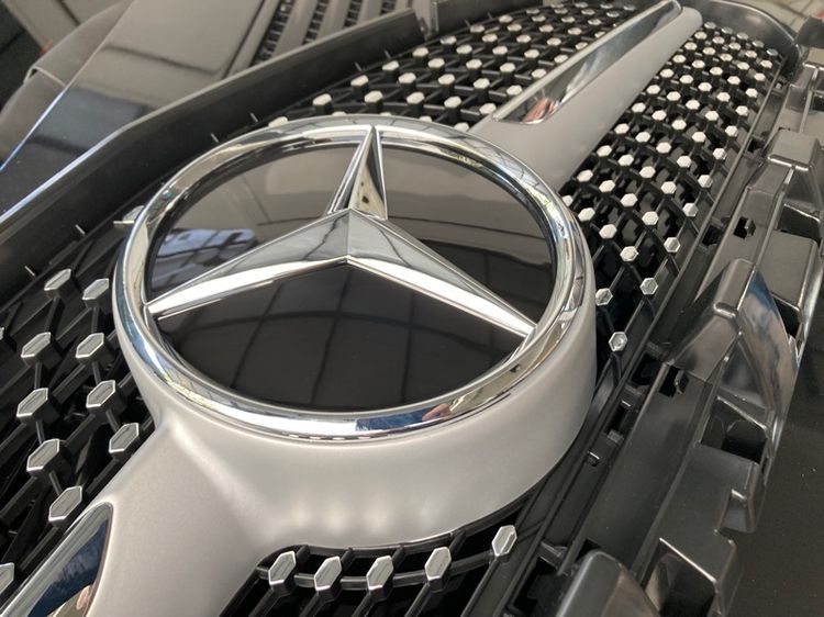 กระจังหน้า Benz W117 Daimond AMG รุ่นดาวกระจก แบบนูน ใส่ CLA200 , CLA250 , CLA45  รูปที่ 3