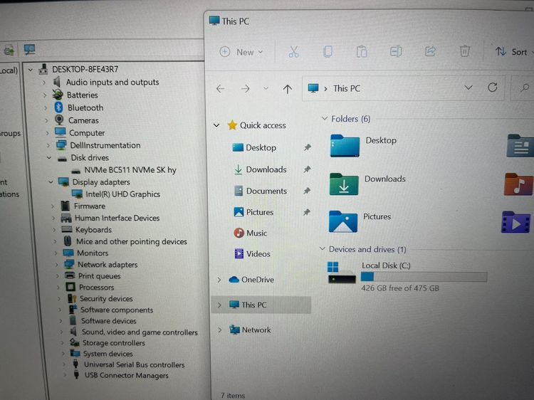 latitude 3410 I7 Gen 10 Ram 16 M.2 512 GB แบตดี สภาพสวย ราคาถูกใจ รูปที่ 4