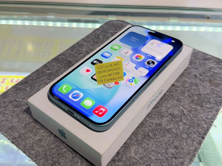 iPhone 16 128GB Batt100 สวยไร้รอย ประกันศูนย์ไทย ครบกล่อง รูปที่ 10