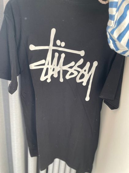 Stussy Basic T-Shirt สีดำ ของแท้ สภาพสวย รูปที่ 15