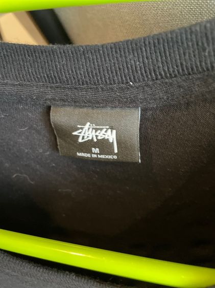 Stussy Basic T-Shirt สีดำ ของแท้ สภาพสวย รูปที่ 9