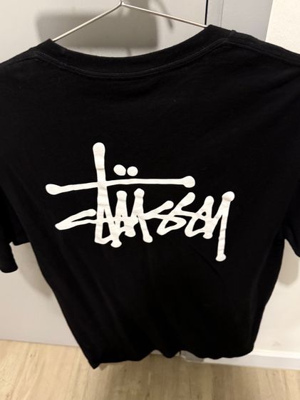 Stussy Basic T-Shirt สีดำ ของแท้ สภาพสวย รูปที่ 12