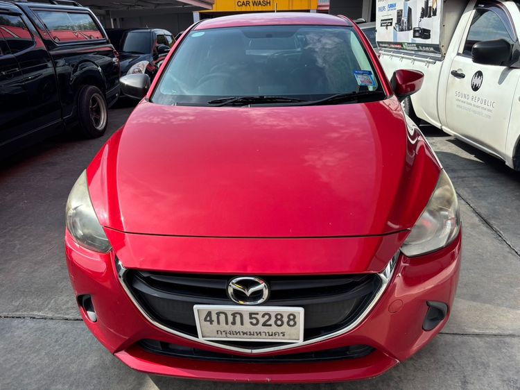 Mazda Mazda 2 2014 1.5 XD Sports Sedan ดีเซล ไม่ติดแก๊ส เกียร์อัตโนมัติ แดง รูปที่ 2