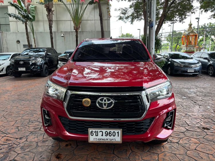 Toyota Hilux Revo 2018 2.4 Prerunner E Plus Pickup ดีเซล ไม่ติดแก๊ส เกียร์อัตโนมัติ แดง รูปที่ 2