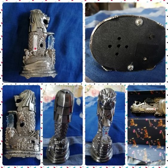 ของที่ระลึกสัญญลักษณ์สิงคโปร์ 5 รายการ ขายยกกล่อง ของใหม่่ สแตนเลส รูปที่ 3