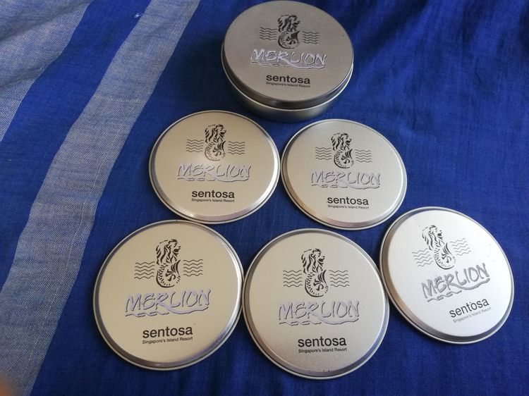 ของที่ระลึกสัญญลักษณ์สิงคโปร์ 5 รายการ ขายยกกล่อง ของใหม่่ สแตนเลส รูปที่ 7