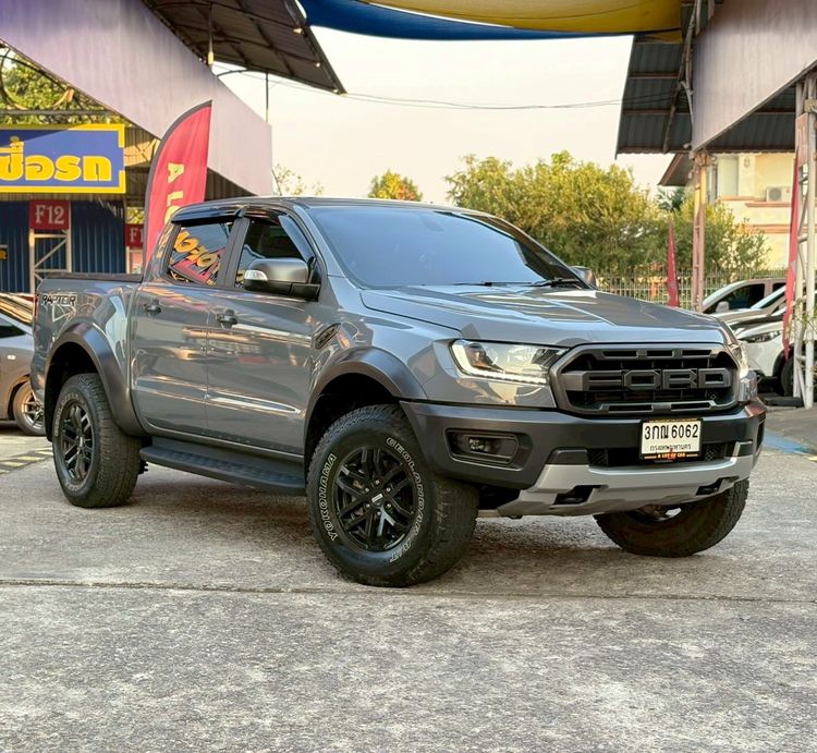 รถ Ford Ranger 2.0 Raptor 4WD สี เทา