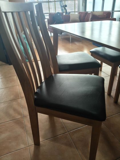 ชุดโต๊ะอาหาร Femmie พร้อมเก้าอี้ 6 ตัว Table + 6 Chairs รูปที่ 2