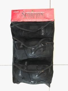 ซื้อเลย สวยงาม NEW SCORPION PROTECTIVE GEAR SET KNEE PADS-ELBOW PADS-WRIST GUARDS รูปที่ 2