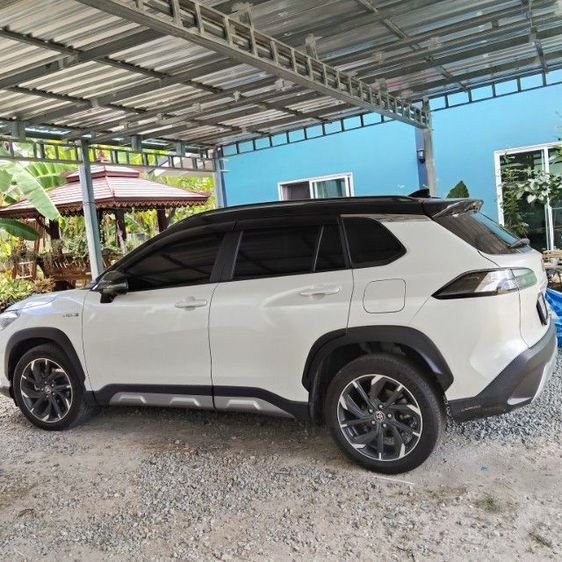Toyota Corolla Cross 2023 1.8 HEV GR Sport Utility-car ไฮบริด เกียร์อัตโนมัติ ขาว รูปที่ 3