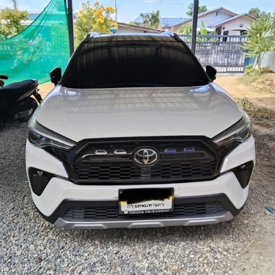 Toyota Corolla Cross 2023 1.8 HEV GR Sport Utility-car ไฮบริด เกียร์อัตโนมัติ ขาว