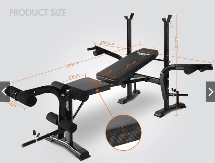 อื่นๆ อื่นๆ ม้านอนเล่นกล้ามอก เก้าอี้ดัมเบล Toughman รุ่น E-Spec
