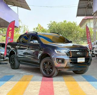 Ford Ranger Wildtrak 2.0 Turbo Hi-Rider 10AT ปี 2022 ไมเนอร์เชนจ์ สี Meteor Grey ไมล์ 4 หมื่นกว่าโลแท้ๆ ไม่เคยเฉี่ยวชน ไม่เคยทำสีเลย สวยจัด