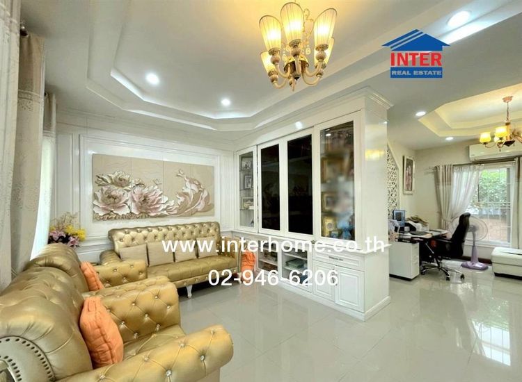 บ้านเดี่ยว 2 ชั้น 59.7 ตร.ว. หมู่บ้านลัดดารมย์อิลิแกนซ์ วงแหวน-สาทร ถนนกาญจนาภิเษก (ตะวันตก) ถนนเพชรเกษม เขตบางแค กรุงเทพมหานคร รูปที่ 3