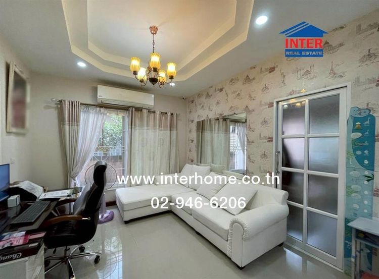 บ้านเดี่ยว 2 ชั้น 59.7 ตร.ว. หมู่บ้านลัดดารมย์อิลิแกนซ์ วงแหวน-สาทร ถนนกาญจนาภิเษก (ตะวันตก) ถนนเพชรเกษม เขตบางแค กรุงเทพมหานคร รูปที่ 4
