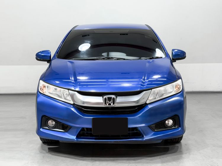Honda City 2014 1.5 Sv i-VTEC Sedan เบนซิน เกียร์อัตโนมัติ น้ำเงิน รูปที่ 2