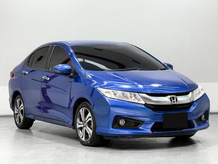 Honda City 2014 1.5 Sv i-VTEC Sedan เบนซิน เกียร์อัตโนมัติ น้ำเงิน รูปที่ 3