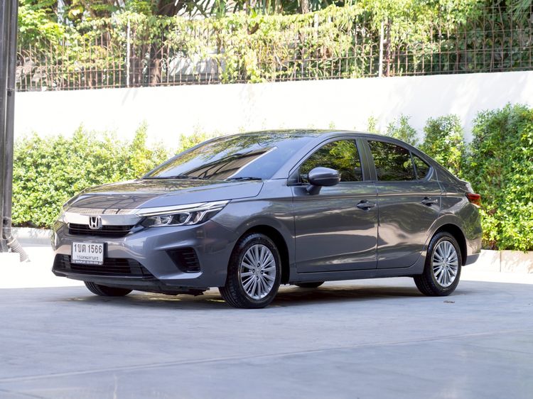Honda City 2020 1.0 V Sedan เบนซิน ไม่ติดแก๊ส เกียร์อัตโนมัติ เทา รูปที่ 3
