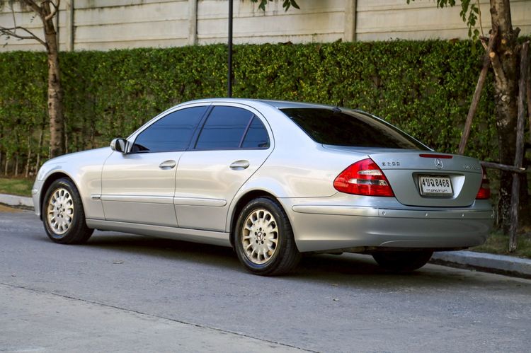 Mercedes-Benz E-Class 2004 E200 Kompressor Sedan เบนซิน ไม่ติดแก๊ส เกียร์อัตโนมัติ เทา รูปที่ 4