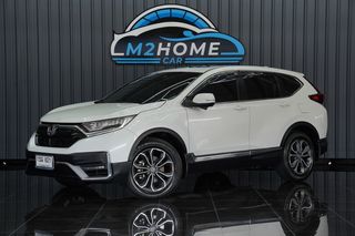 HONDA CR-V 1.6 DT-EL 4WD AT ปี 2020 จด 2021 สี ขาว MA251125L