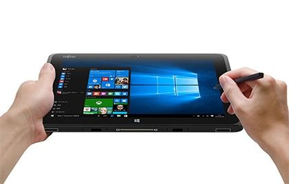 โน๊ตบุ๊ค แท็บเล็ต FUJITSU รุ่นARROW Q507 แรม4GB WINDOW10 แท้ แถมฟรี รูปที่ 2