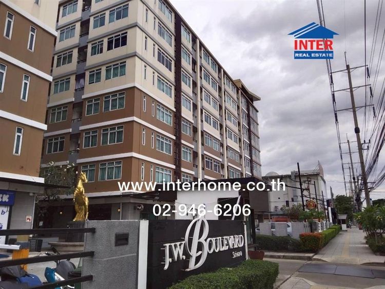 คอนโดมิเนียม 57.57 ตร.ม. เจ ดับบลิว บูเลอวาร์ด ถนนประดิษฐมนูธรรม ถนนศรีวรา เขตบางกะปิ กรุงเทพมหานคร รูปที่ 3