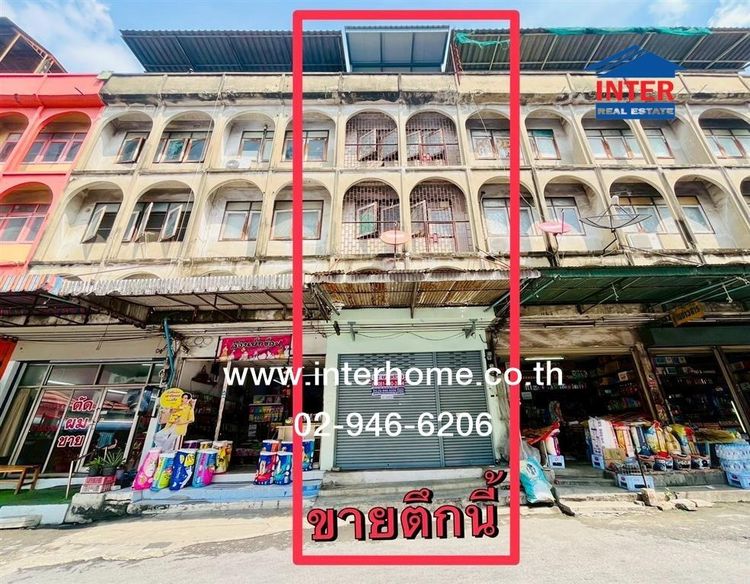 อาคารพาณิชย์ 3 ชั้น 13.3 ตร.ว. อาคารพาณิชย์ ใกล้ตลาดกม 4 ซอยรามอินทรา39 ถนนรามอินทรา ถนนสุขาภิบาล5 เขตบางเขน กรุงเทพมหานคร รูปที่ 2